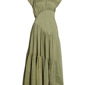 Aje reflection midi dress nwt